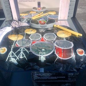 Sharper Image Electronic Drum Set